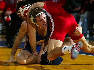 Wrestling drops dual to No. 12 Nebraska