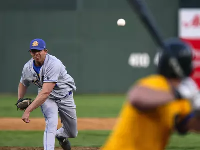 Jacks, UNC split doubleheader