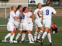 Jackrabbits slip past Western Illinois, 2-1