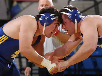 Jacks wrestle at Nebraska