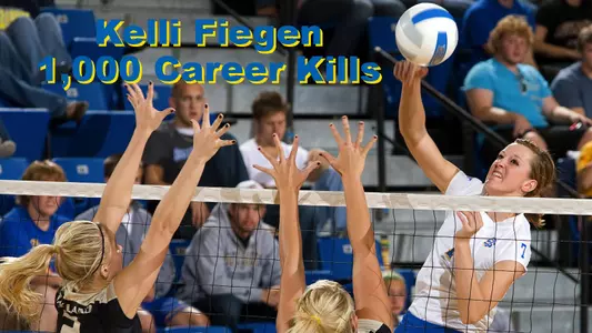 Fiegen reaches 1,000 kill milestone in loss