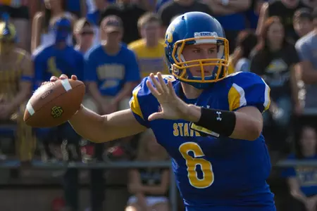 Jackrabbits roll past Butler, 55-14