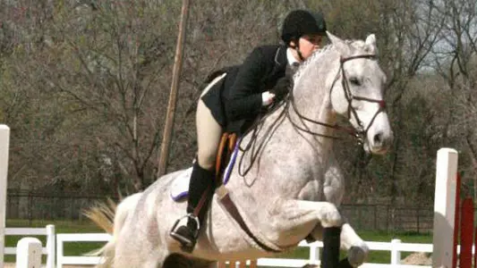 Equestrian falters in Fresno