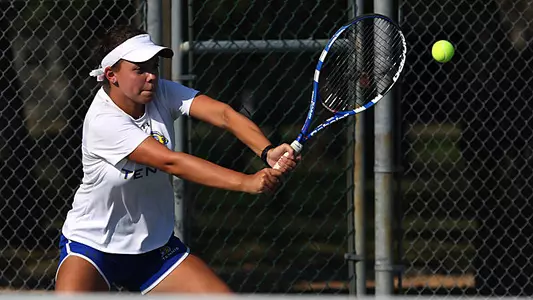 SDSU splits conference meets