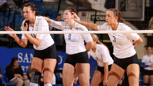 Bison bounce Jackrabbits in three sets
