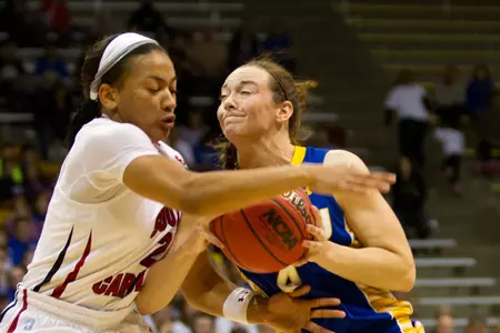 SDSU season ends to South Carolina