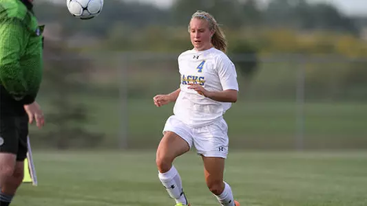 Soccer topped 2-1 by KU