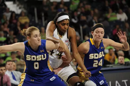 Jacks Lose at No. 2 Notre Dame