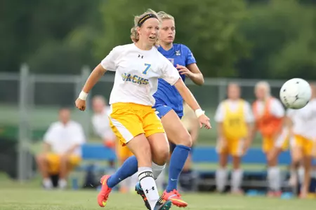 Last-Second Goal Lifts SDSU to 2-1 Win Over IUPUI
