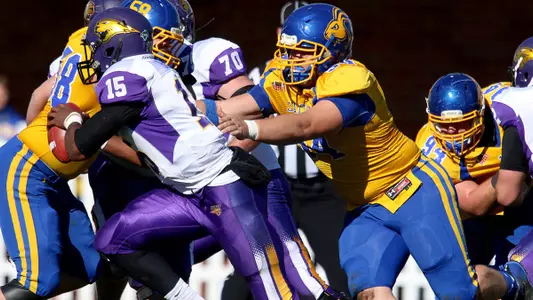 Jackrabbits fall to UNI on Hobo Day, 10-7