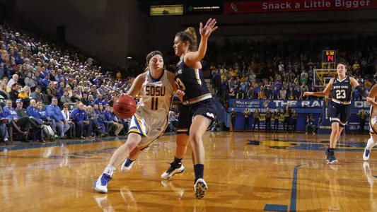 SDSU Wins Summit League Opener