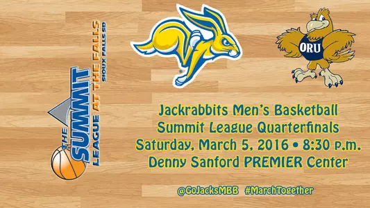 Jacks Take on ORU Summit Quarterfinals
