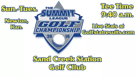 Summit League Golf Championship Graphic