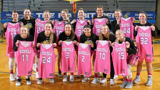 WBB pink jerseys