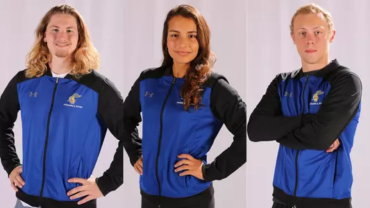 Swim/Dive Weekly Award Winners -- Zach Boyd, Elisabeth Timmer, Eric Anderson