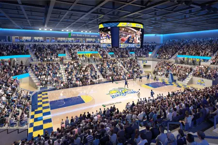First Bank & Trust Arena Interior Rendering