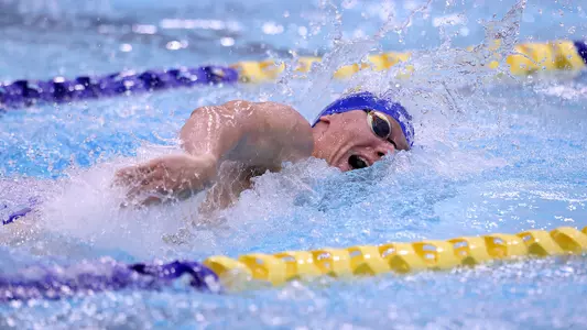 Sam Johnson Swim Teaser vs Augustana 2024-01