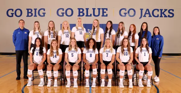 South Dakota State University Volleyball Team Photo