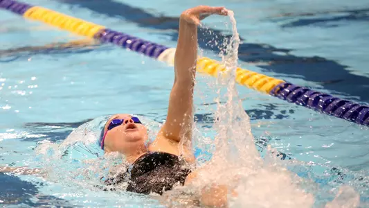 Women's Backstroke Teaser vs Iowa Central 2025-01