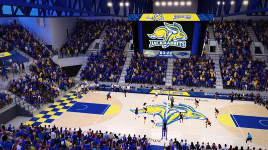 First Bank & Trust Arena - Volleyball Rendering
