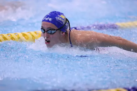 BROOKINGS, SD - OCTOBER 6: Augustana at South Dakota State swimming and diving in Brookings, SD. (Photo by Dave Eggen/Inertia)