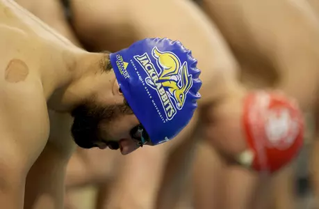 SIOUX FALLS, SD - February 3: University of South Dakota Swimming Invitational at the Midco Aquatic Center on February 3, 2024 in Sioux Falls, South Dakota. (Photo by Dave Eggen/Inertia)