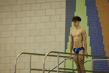 SIOUX FALLS, SD - February 3: University of South Dakota Swimming Invitational at the Midco Aquatic Center on February 3, 2024 in Sioux Falls, South Dakota. (Photo by Dave Eggen/Inertia)