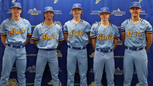 2026 South Dakota State Baseball Recruiting Class (Liam Hagland, Callen Tomsyck, Bryce Loker, Joe Ackerman, Linus Morrison)