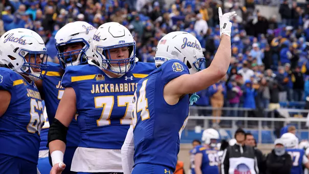 Football Celebration Teaser 2025-05 featuring Alex Bullock touchdown versus Indiana State