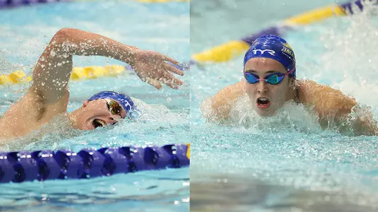 Swim Splice Teaser 1-29-2026 featuring Jon Galles (left) and Sara Juez (right)