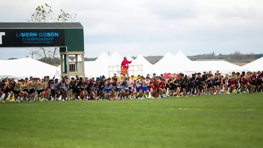 Starting line at 2026 Pre-Nationals race in Terre Haute, Indiana