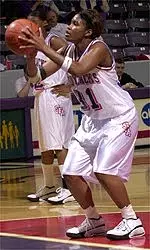 Wright scores 20 points against the Lady Indians.