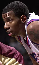 F Ransom White ended the night with 11 points and 9 rebounds in the 'Jacks 77-76 win.