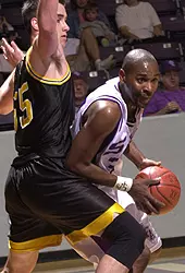 Percy Green had another big game in Wednesday's loss to Centenary.