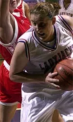 Ladyjack Basketball fought hard, but fell to UCSB.
