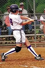 3B Ashley Moffett continues to lead the team in hitting with a .333 batting average.