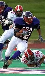 RB Gary Allen had 17 carries for 91 yards and two touchdowns Saturday night.