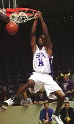 Ransom White posts a double-double with 18 points and 10 rebounds. (File Photo)