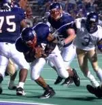 RB Cliff Edwards and the 'Jacks take on Portland State Saturday at 7:00 p.m.