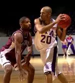 B.J. Banks scored 18 points for the Lumberjacks (File Photo).
