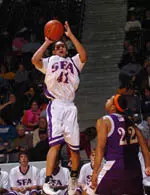 Anthony Paez scored 19 in last Thursday's loss to Northwestern State.