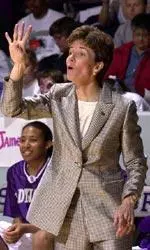 SFA head coach Lee Ann Riley