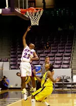 Nikki Carr scored a career-high 22 points against Sam Houston State.