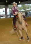 Jenny Martin helped SFA to a 3-2 reining win.