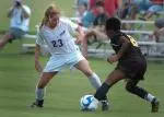 Junior midfielder Amanda Lackey