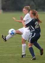 Sophomore Kelli Wilson scored two goals in SFA's 3-0 win at Lamar