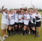 SFA's Kesia Broome scored the first SLC goal in NCAA Tournament play Thursday against Texas A&M