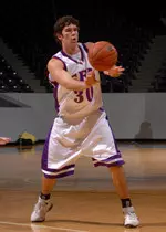 Junior power forward Scott Weaver is one of four returning starters for the Lumberjacks, who open the 2007-08 season Friday night at home against UT-Tyler