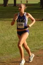 Megan Jenkins is one of four underclassmen who cracked the top five for the Ladyjacks at the SLC Championships