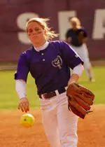 Sophomore Kari Hugie pitched four scoreless innings in relief to earn the win against Southern Miss Sunday